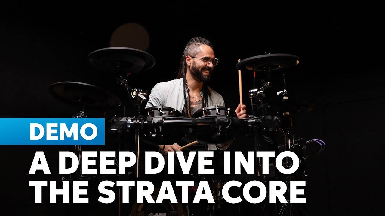 The Alesis Strata Core Electronic Drum Set Demo: A Compact and Versatile eDrum