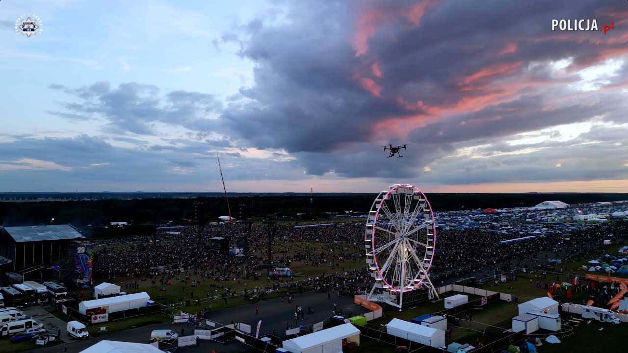 FESTIWALOWA SŁUŻBA PODCZAS ZABEZPIECZENIA 29 POL'AND'ROCK FESTIVAL 2023 @PolskaPolicja