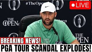 Scottie Scheffler EXPLODES at Reporter Over "Washed Up" Comment After The Open!