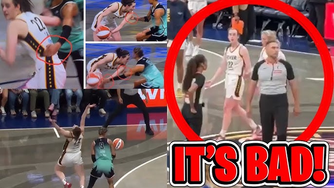 WNBA REFEREE EXPOSED IN SHOCKING FOOTAGE DISRESPECTING CAITLIN CLARK AFTER CHEATING! - YouTube