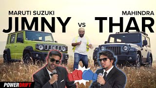 Jimny vs Thar presented by World Automotive Wrestling Federation | PowerDrift