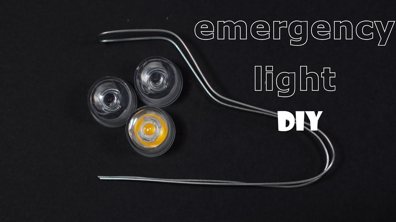 How to make a emergency light | diy craft