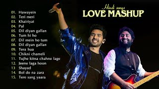 Hindi Romantic Songs 2023 | Romantic Heart Touching Songs | Armaan Malik Arijit Singh Mashup 💛💚