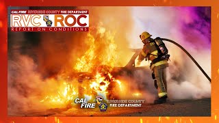 Structure Fires in Moreno Valley & Coachella // December 17, 2025 // Report on Conditions
