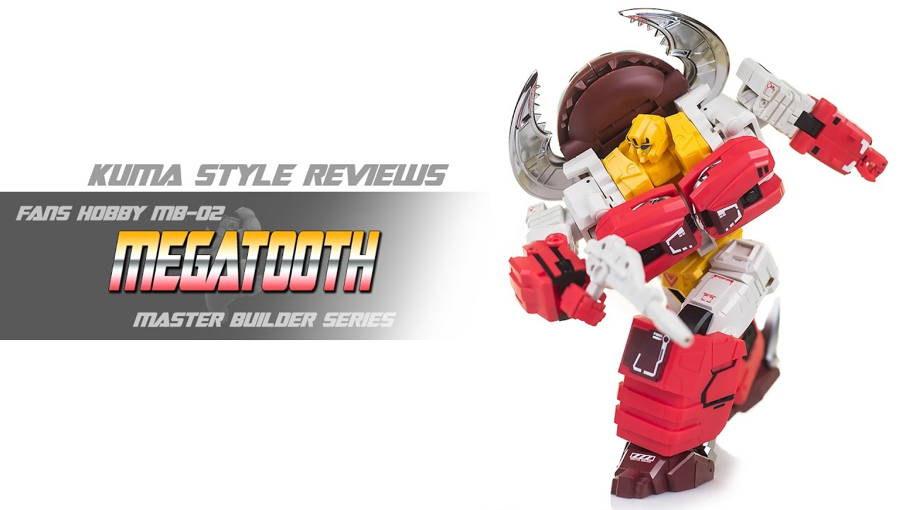 New Transformers toy FansHobby MB-02 Megatooth Master Builder Action figure