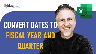 convert dates to fiscal year and quarter formula in excel | group dates by fiscal year and quarter