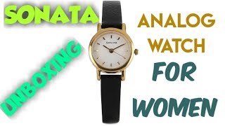 SONATA NF8976YL02J ANALOG WATCH - FOR WOMEN