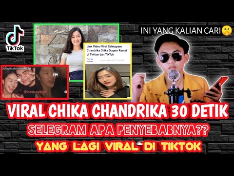 chika chandrika dugem - video chika tiktok 30 detik viral