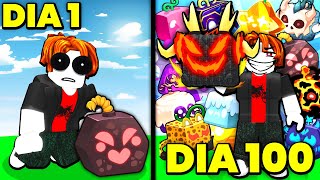 🟥 250.000 MIL ROBUX ZERANDO O BLOX FRUITS PELA PRIMEIRA VEZ - O FILME