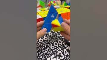 I SOLVED PIRAMID CUBE 🔥 #shorts #shortvideo #shortsfeed