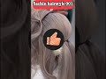 mess bun hairstyle 👈#trending #bunhairstyle #shorts #viralreels #ytshorts #cute #delhi