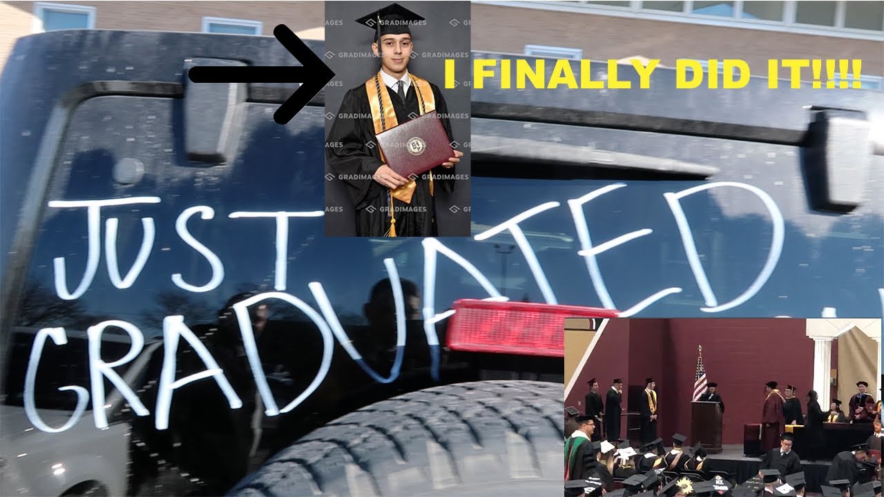 I Finally Graduated College!!! - YouTube