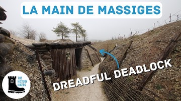 Experience authentic WWI trenches  |  Trenches of La Main de Massiges
