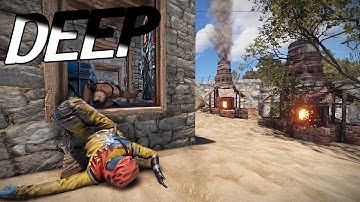 GOING DEEP ON EARLY CLAN BASE! (Rust Solo)