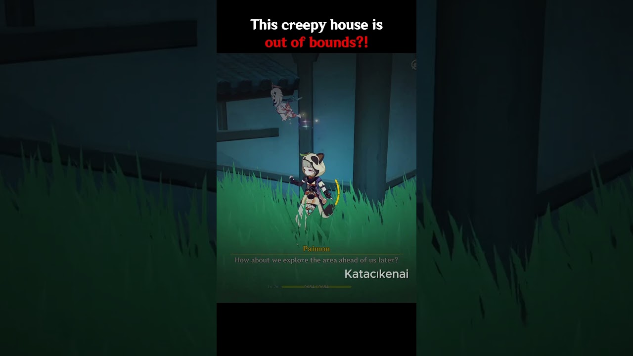 CREEPY HOUSE IN GENSHIN 