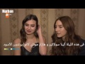 Aleyna Solaker & Hazar Motan ميرال و جيمرى من حفل استلام جائزة أفضل مسلسل الازهار الحزينة