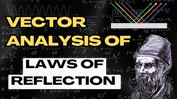 "Mastering the Laws of Reflection in Vector Form: A Comprehensive Guide" By Shushant Sir