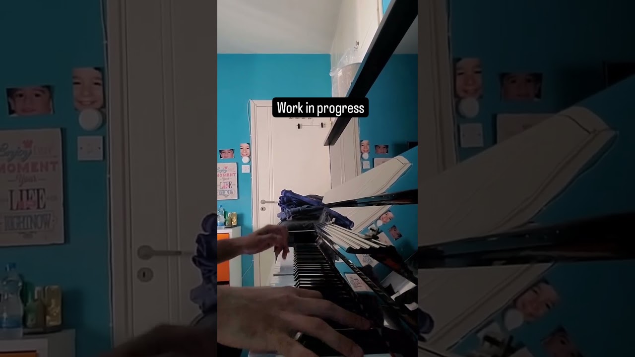 Chopin ballade no.1 coda, work in progress