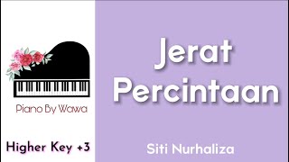 Jerat Percintaan - Siti Nurhaliza (Piano Karaoke Higher Key +3)