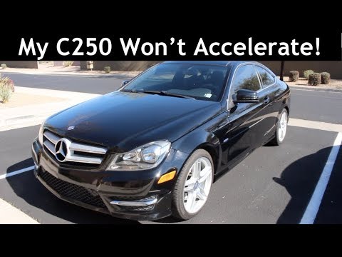 Mercedes C Class Loses Power - 75K Mile Review (W204 C250)