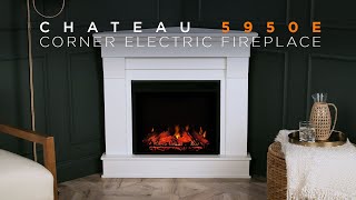 5950E Chateau Corner Electric Fireplace