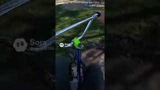 Biking tricks #ai #funny #aivideo #memes #funnyshorts #funnymemes #biking #sports #fails #wipeout