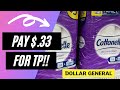 $.33 Toilet Paper! - BEST Dollar General Couponing Deals This Week!!