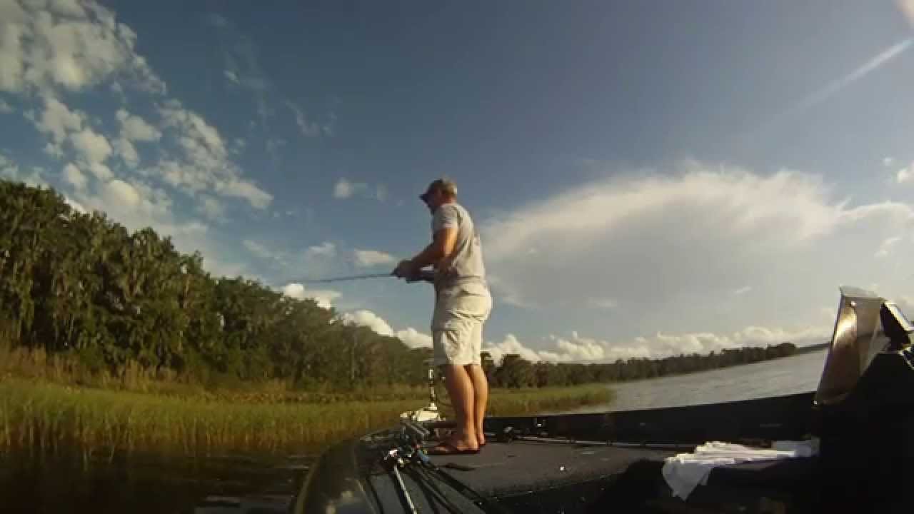 Jeff Dyson Fishing Lochloosa Lake, Florida 2013 YouTube