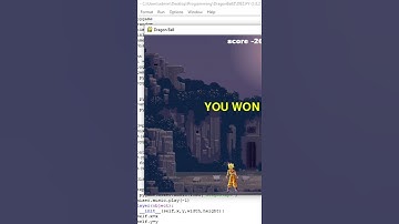 Dragon Ball z using python #python #pygame #dragonball #goku