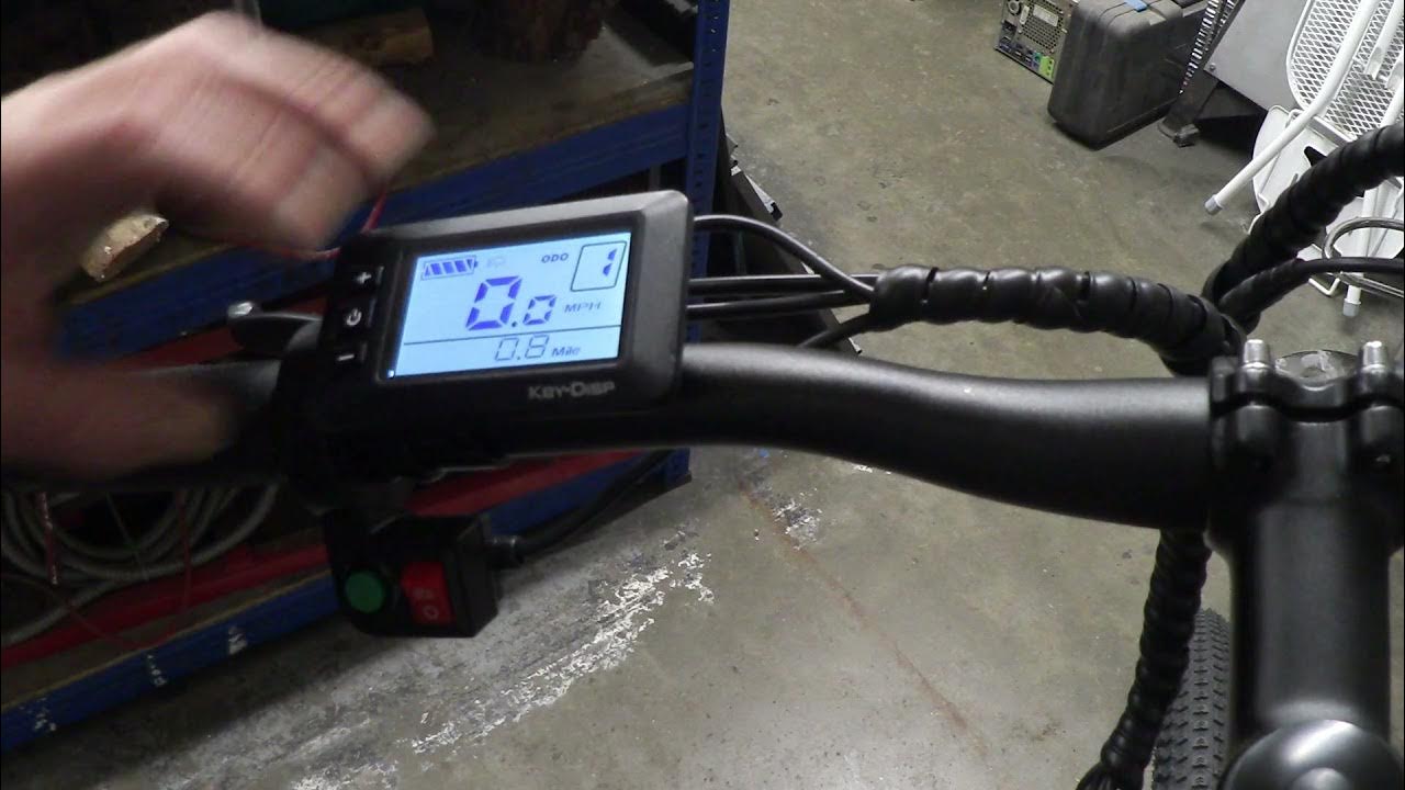 1330 The ESKUTE Voyager EBike Controller KBY DISP KD21C YouTube