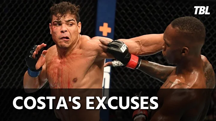 Paulo Costa says he was 'kind of drunk' when fighting Israel Adesanya