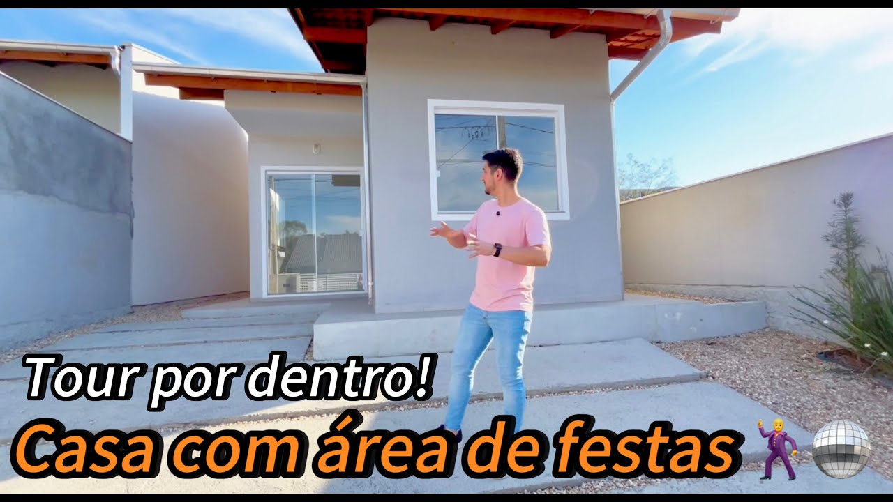 Casa GRANDE com ÁREA DE FESTAS!