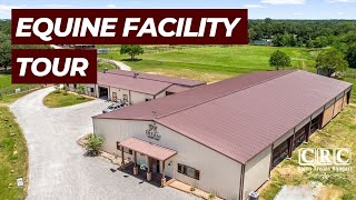 Equine Facility Design by Champion Ranchers Construction | De Cillo Equine Clinic Hempstead Texas