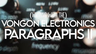 VONGON / PARAGRAPHS II Resonant Low Pass Filter with Stereo