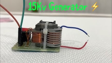 15kv arc generator homemade ⚡️⚡️