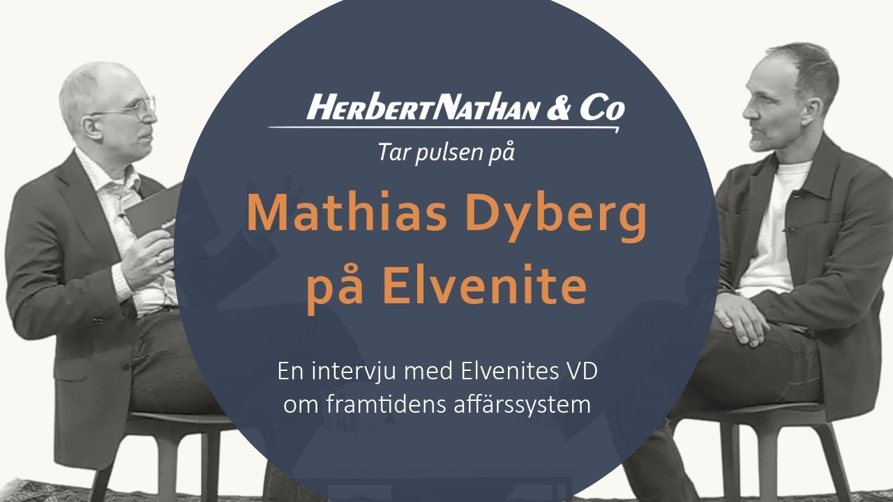 HerbertNathan & Co tar pulsen på Mathias Dyberg på Elvenite