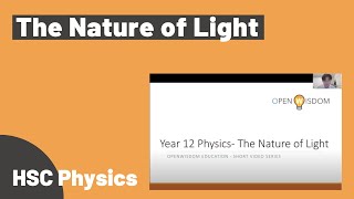 2020 HSC Physics Question 27 Explained | Module 7: The Nature of Light