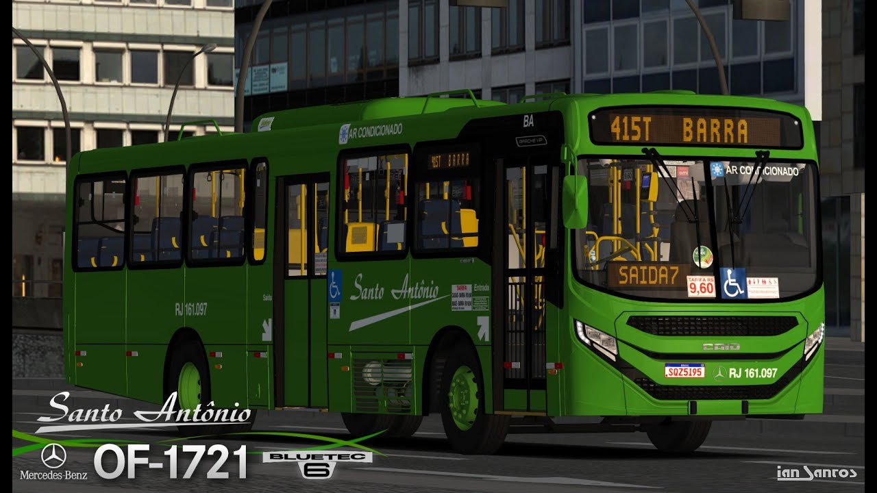 #omsi2 -Linha:499 - Duque de Caxias x Parque são José  | Mapa: Caxias City