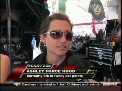 Courtney Force and Ashley ForceHood Wrecks Northwe...