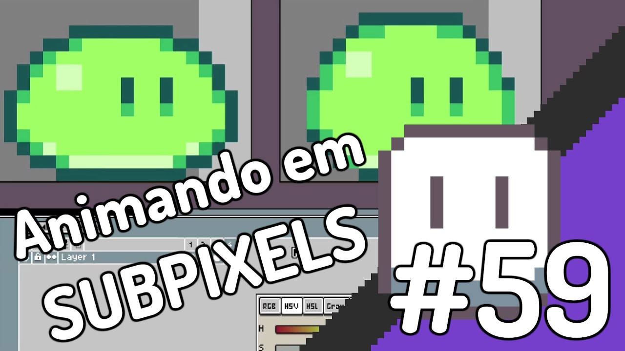 Animações SUAVES em Pixel Art - Curso de Aseprite (Aula 59)
