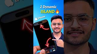 Day 121/365 Two Dynamic Islands in iPhone🤫 #shorts #iphone #365daysofiphone #apple #dynamicisland