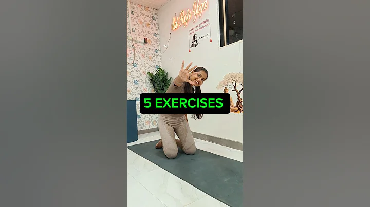 Best 5 Exercises to Reduce Fat Fast | Daily Fat Loss Workout at Home #weightloss #yoga