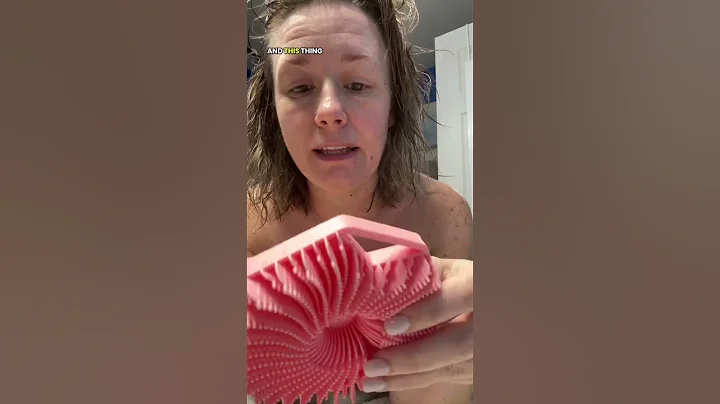 Cleaner way to clean! #cleantok #creatorsearchinsights #scrubber #showeressentials #loofah