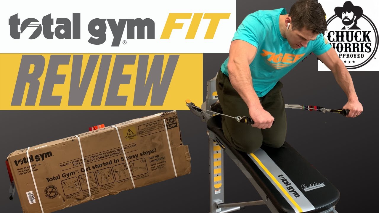 Total Gym Fit Review, Unboxing