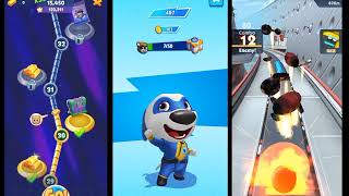 Tom Time Rush vs Tom Hero Sonic Dash 2 Android Gameplay.