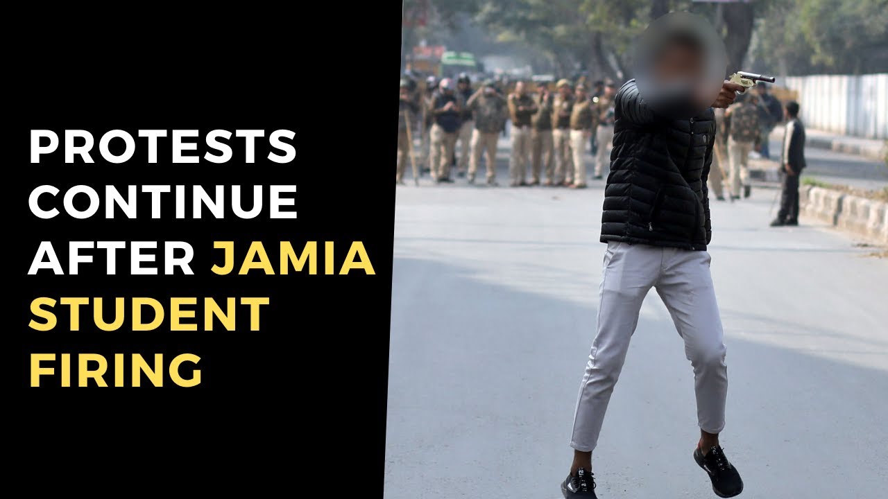Jamia Student Firing: Protests Continue Overnight After Jamia Shooting Incident