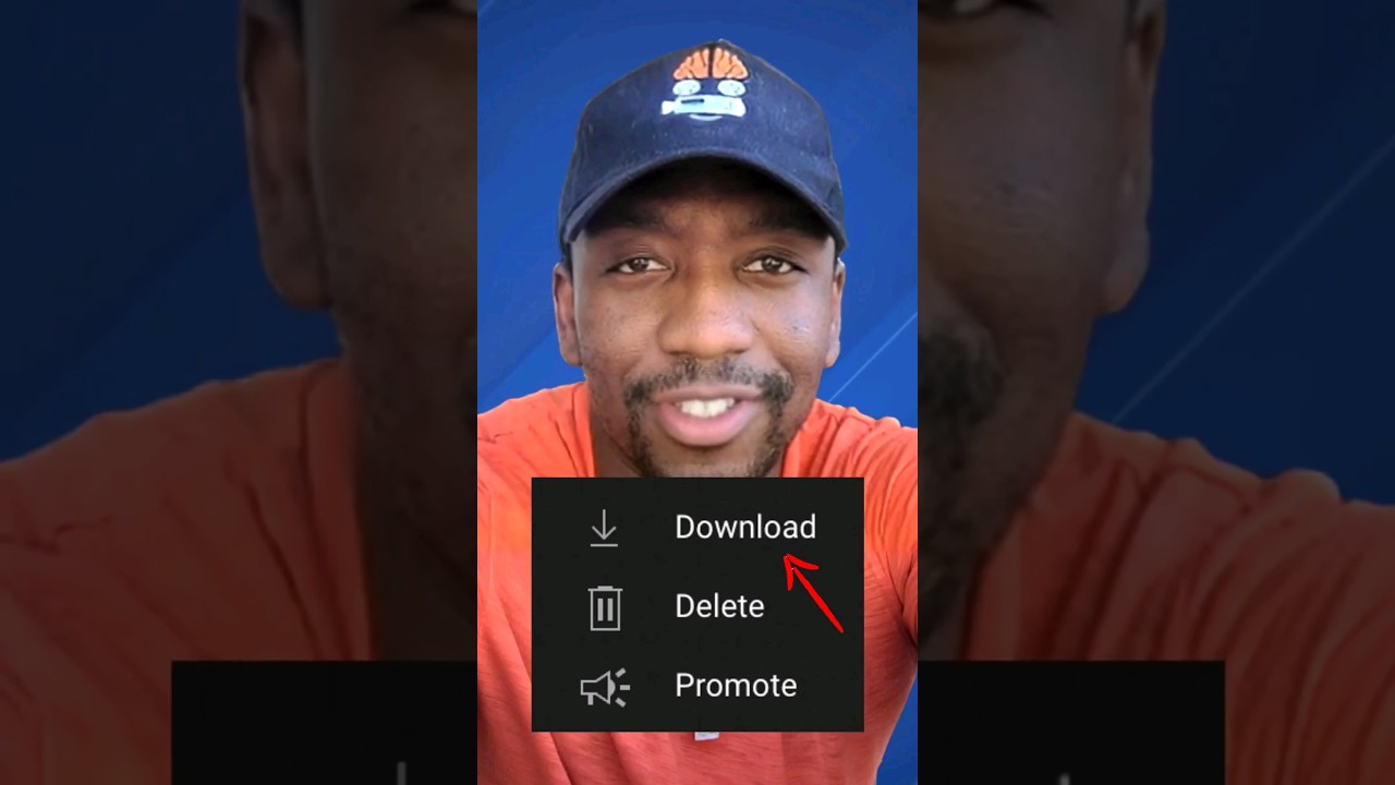 How To DOWNLOAD Your Own YouTube Video As A File