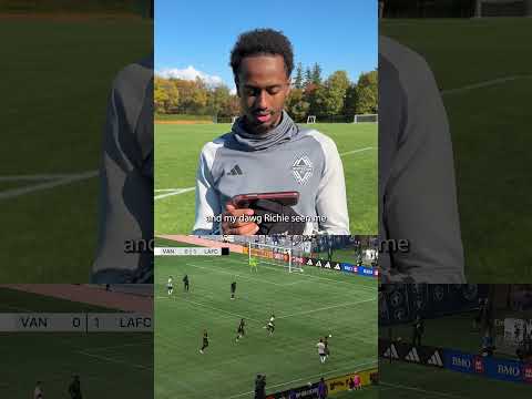 Ali Ahmed Reacts To His Goal Celly Vs LAFC Shorts