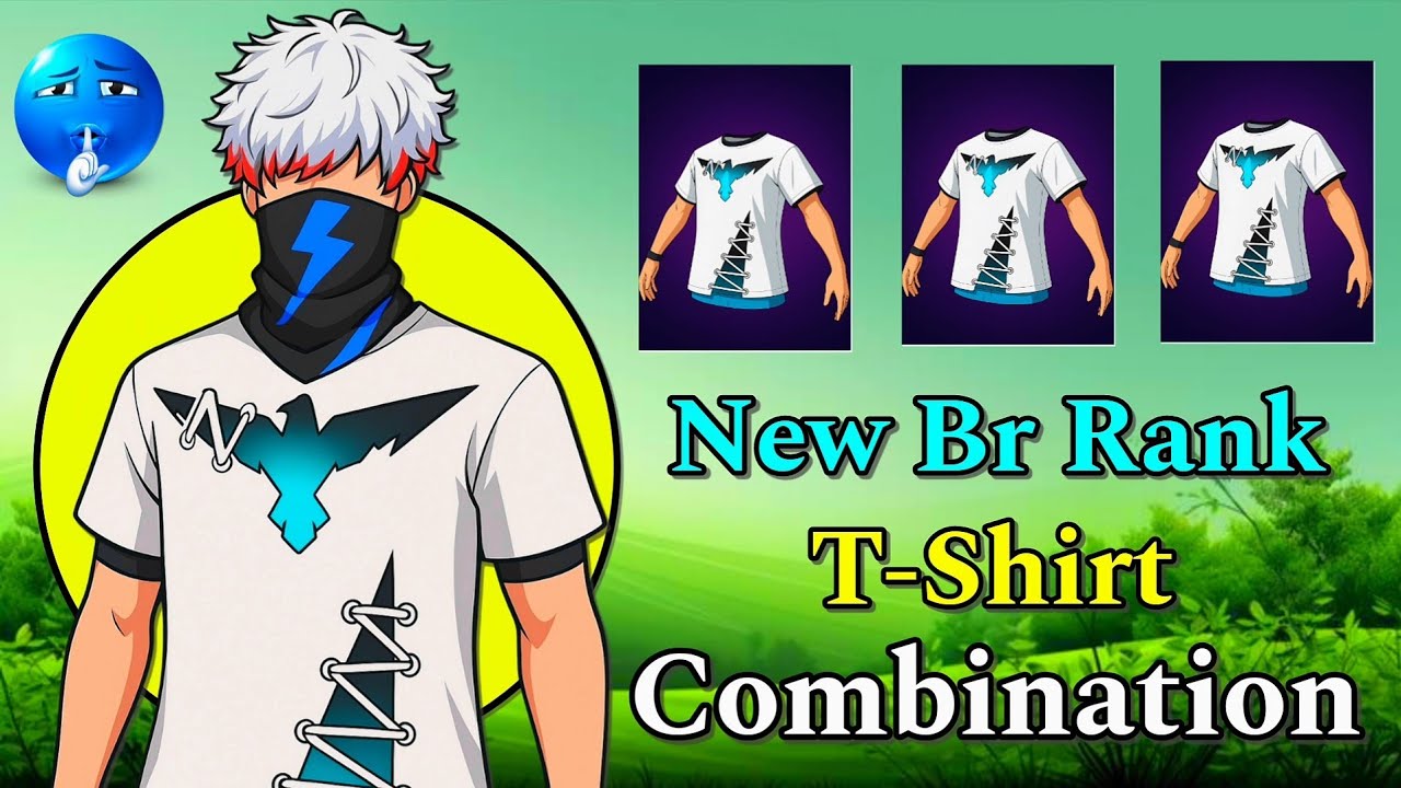 Br Rank New Heroic T-Shirt God Level Dress Combination || Br Rank Season 48 T-shirts Combination