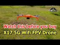 X17 5G WiFi FPV GPS Drone HD Camera Gimbal RC Quadcopter